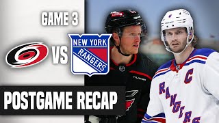 Ranger Fan Reaction Round 2 Game 3┃NYR-3 CAR-2! PANARIN WINS IT IN OVERTIME TO GIVE THEM A 3-0 LEAD