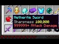 I secretly used Sharpness 100,000 sword in Minecraft UHC...