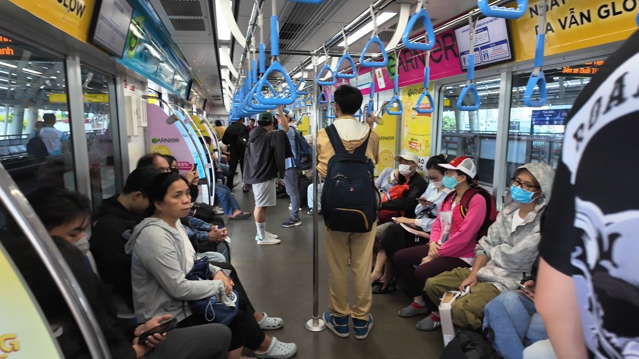 Exploring the Ho Chi Minh City Metro: From Thao Dien to Ben Thanh – Video Exploring the Ho Chi Minh City Metro: From Thao Dien to Ben Thanh – Video