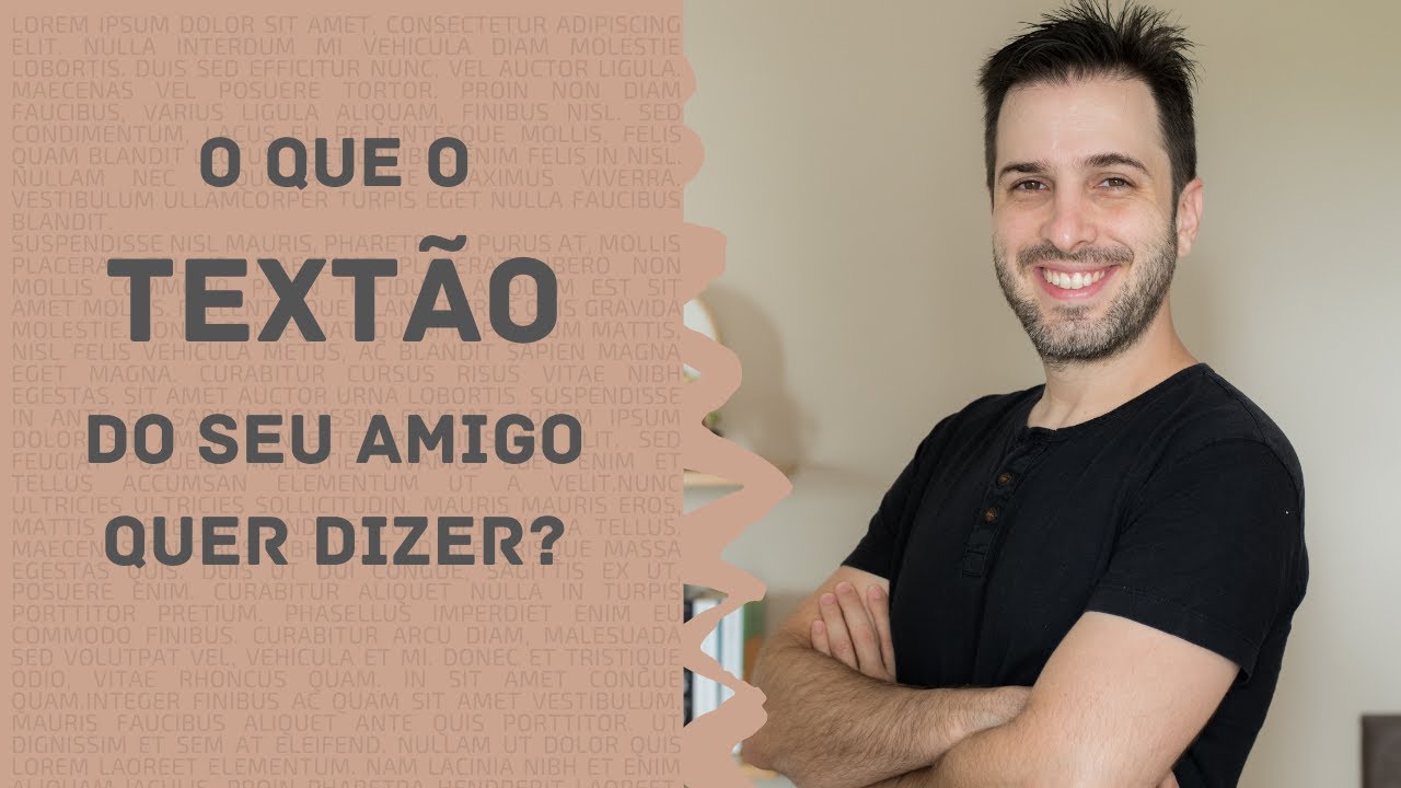 Por que escrevemos textão? - YouTube