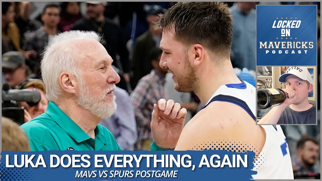 Mavs: Gregg Popovich reacts to Luka Doncic dropping 50 on Spurs
