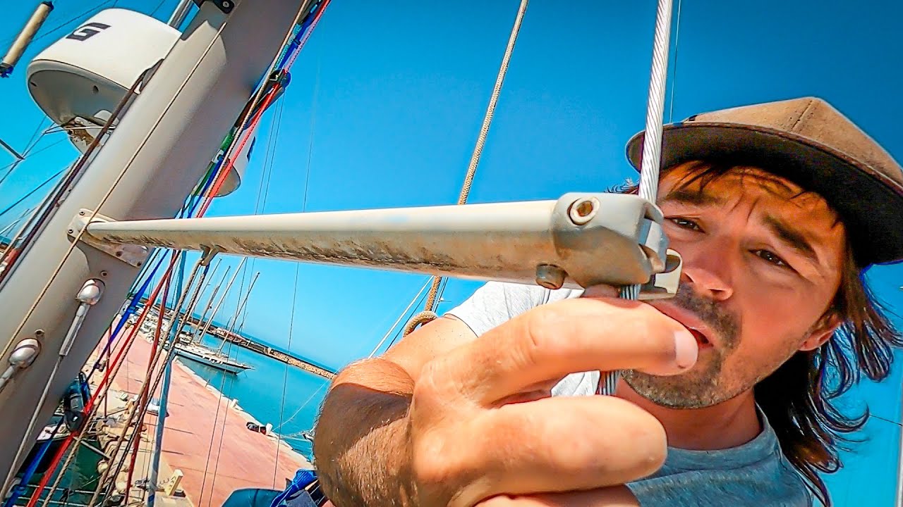 WE GET A RIG INSPECTION AND A TUNE UP | Sailing the Mediterranean | Chasing Currents EP 43