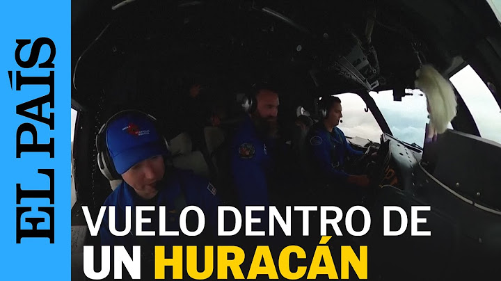 EE UU | Cazadores de tormentas vuelan dentro de 'Milton' | EL PAÍS
