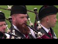 St laurence otoole pipe band  medley performance  world pipe band championships 2023