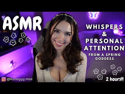 ASMR ♡ Whispers and Personal Attention from a Spring Goddess - Sleep, Relax, Unwind (Twitch VOD)