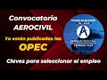 Está publicada la Oferta Pública de Empleo en la Convocatoria de la AEROCIVIL