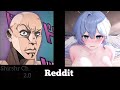 Honkai star rail vs reddit the rock reaction meme part 2