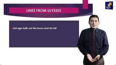 Lines From Ulysses - XII English Poem (Explanation in Urdu) by Sir Adnan Ahmed