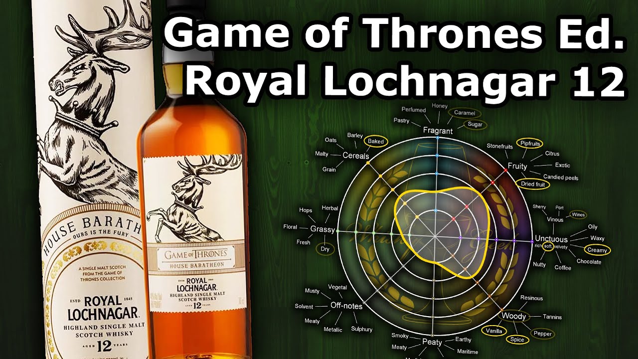 Game of Thrones House Baratheon - Royal Lochnagar 12. Whisky review #057