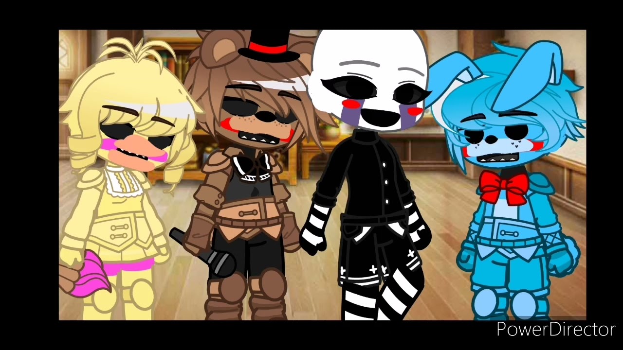 Withered Animatronics Meet Toy Animatronics / 24 h in a room / Ep. 5 / Gacha Club / FNaF / Fnaf