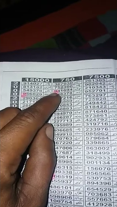 prize bond