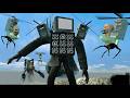 NEW SKIBIDI TOILET FLYING PARASITE CRABS VS TITAN TV MAN In Garry's Mod!...