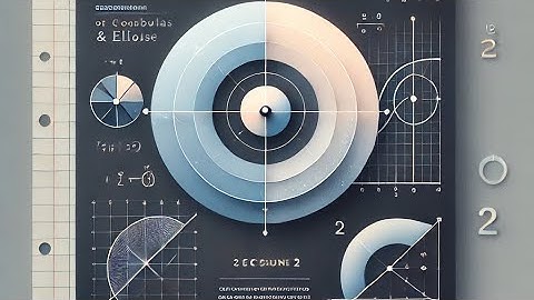 lecture-2 Higher Math 2nd conics (Ellipse ) - উচ্চতর গণিত ২ পত্র  কণিক ( উপবৃত্ত)