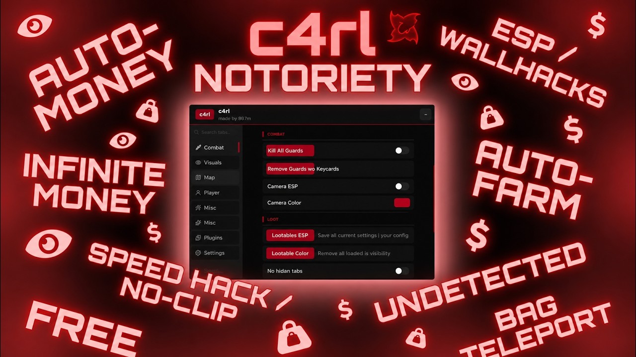 [Notoriety: A PAYDAY® Experience] c4rl Notoriety Script Showcase | Auto ...