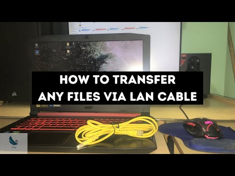 How To Share Files Between 2 Computers/Laptops Via LAN Cable | 100 MBPS Speeds | Tips & Tricks
