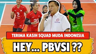 TERIMA KASIH TIMNAS INDONESIA, HEY... PBVSI ?? AVC Challenge Cup 2024