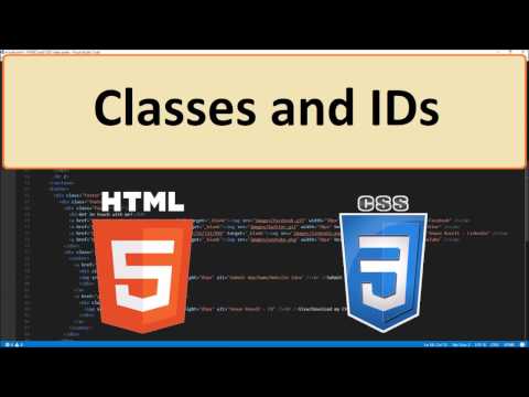HTML5 and CSS3: 21  - Classes and IDs