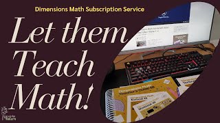 What to do when you can't teach math? ||  Dimensions Subscription Service || Teach Math for You!