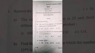 QLT Question Paper 2025 || Quantitative and Logical Thinking || University Exam 2nd Semester