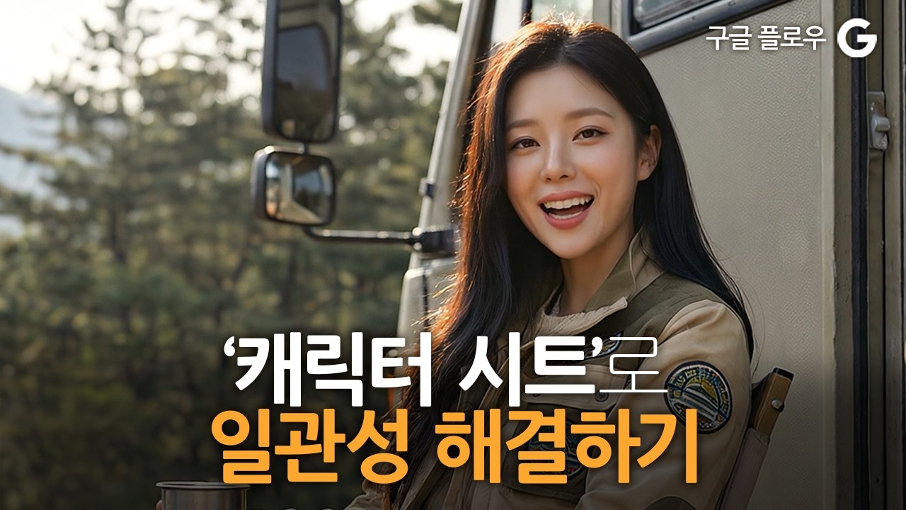 ‘애셋으로 동영상 만들기’와 '캐릭터 시트'로 일관성 끝내기 (ft. 구글 플로우)