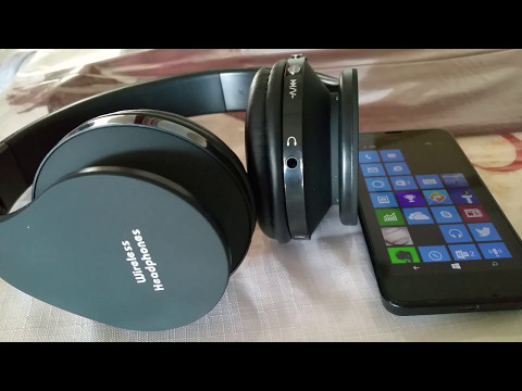 How to connect Wireless bluetooth Headphones to Windows Phone
