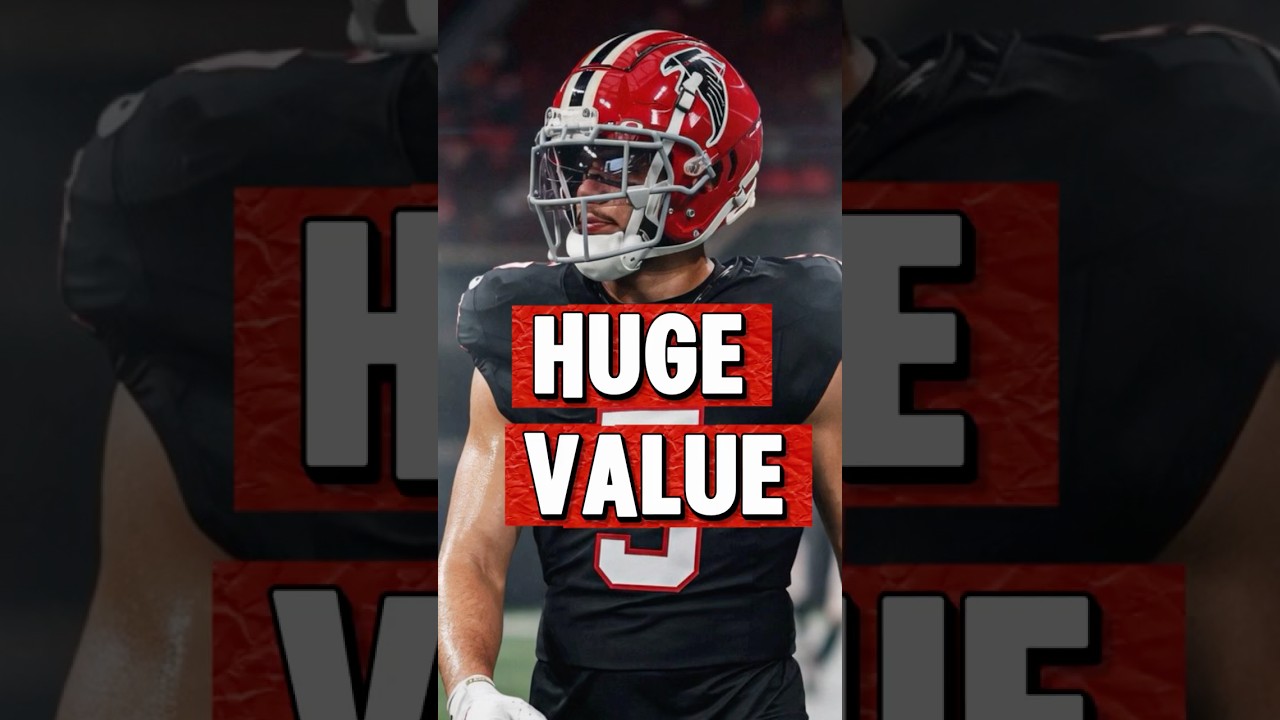 Drake London is CRAZY Underrated at his ADP 👀#nfl #falcons
