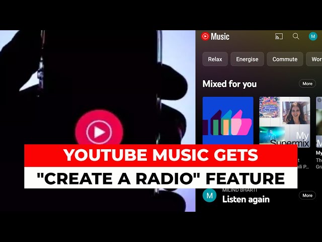Here's how you can create custom radio stations on Youtube Music - YouTube
