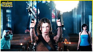 Alice Helps Jill Valentine | Resident Evil: Apocalypse | Creature Features