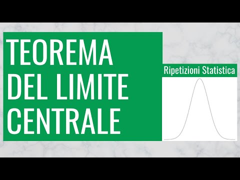 55. Distribuzione normale e teorema del limite centrale