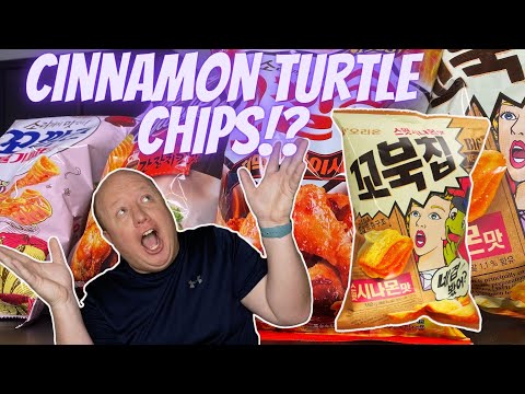 Spicy Korean Chicken Snack Review! American reviews Korean Snacks!