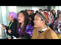 Bnei Menashe walk and sing through Ben-Gurion Airport