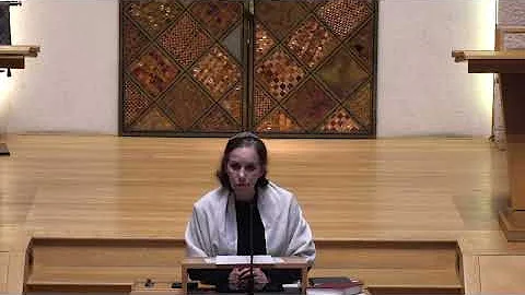 Rabbi Alexandra Wright on Shabbat Shoftim (3 Septe...