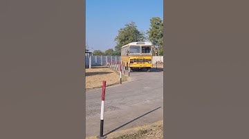 GSRTC DRIVER TEST 2025 GUJARAT MOTOR DRIVING TRANNING SCHOOL UVARSAD GANDHINAGAR #gsrtc