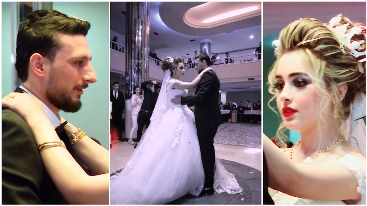 عرس { مسعود & جورين } اجمل اعراس عفرين قرية كورده في اسطنبولDawate Afrin Part 1 #4kafshin