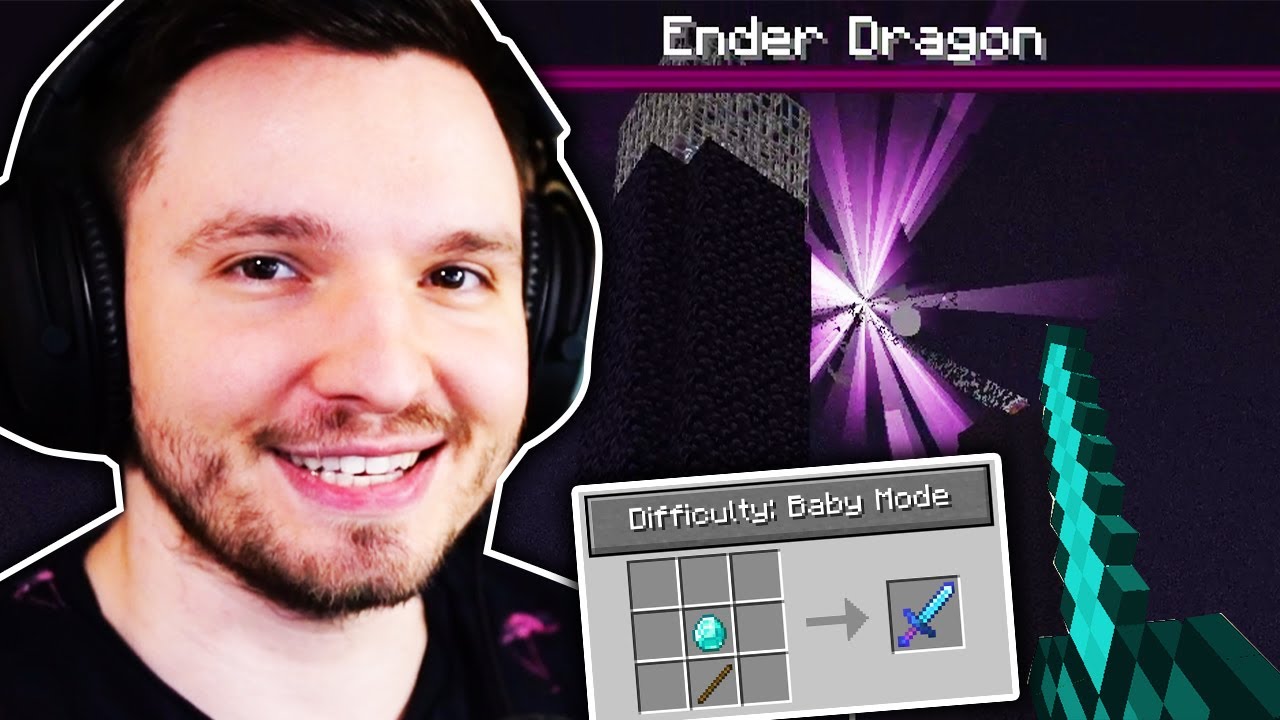 MINECRAFT SPEEDRUN IM BABY MODUS?!