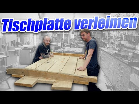 Video: DIY Holztisch (81 Fotos): Wie Man Einen Holztisch Aus Brettern Herstellt Und Eine Struktur Aus Einem Array Macht