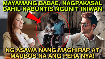 MAYAMAN NA BABAE, HINUTHUTAN NA! NINAKAWAN PA! NG SARILING ASAWA PARA MAKAPAG SABONG AT NAMBABAE PA