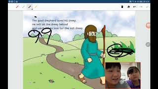 Bible Reading in English by Children:20200615, A Good Shepherd Finds a Lost Sheep in Luke 15
