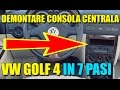 TUTORIAL: demontare consola centrala VW Golf 4 / Bora in 7 pasi simpli
