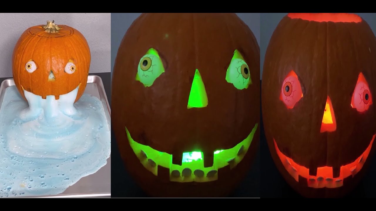 Halloween Pumpkin Carving (Cute Ideas for Halloween) - YouTube