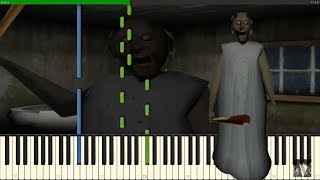 Video thumbnail of "Granny Main Theme OST [GAME] - PIANO COVER [Awesome Synthesia Arr.] 1080p HD"