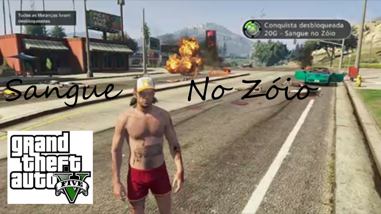 GTA V Conquista/Troféu- Sangue No Zóio/Red Mist - Guia Completo + Medalhas De Ouro pt-br