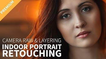 Indoor Portrait Retouching using Camera RAW