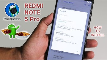 Pixel Experience🍮 Pie 9.0 ROM On Redmi Note 5 Pro || How To Install | Guide