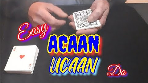 Learn this easy ACAAN.