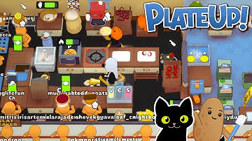 Flat Cakes! Duo Cake and Salad Food Card Challenge with fangz_88! PlateUp!