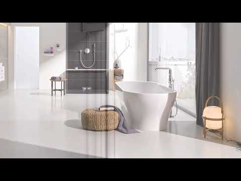 Напольный смеситель Grohe Essence 23491001 - Идеальное решения для свободностоящей ванны Напольный смеситель Grohe Essence 23491001 - Идеальное решения для свободностоящей ванны