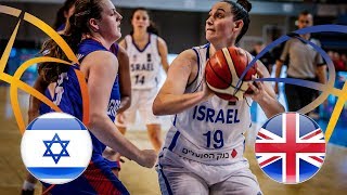Israel v Great Britain - Full Game - FIBA U20 Women's European Championship 2018