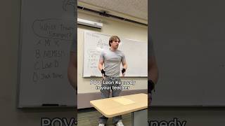 Leon Kennedy Is Your Teacher😭 #maddoxyz #funny #skit #residentevil #leonkennedy #residentevil4