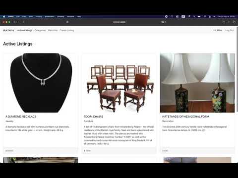 Zita | CS50 Web Project 2 - Commerce